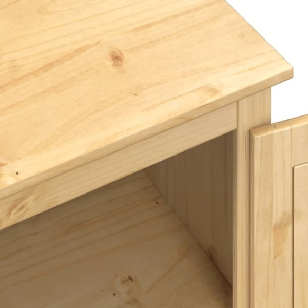 vidaXL Garderobe Corona 55x52x170 cm heltre furu
