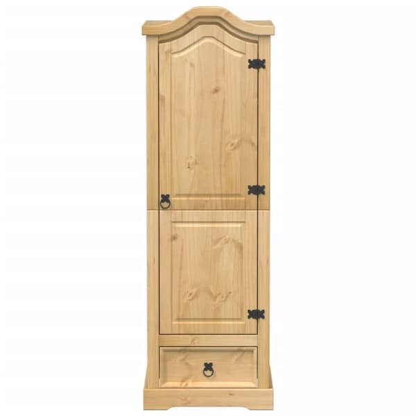 vidaXL Garderobe Corona 55x52x170 cm heltre furu
