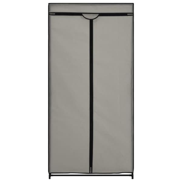 vidaXL Garderober 2 st grå 75x50x160 cm -  Skåp & garderober