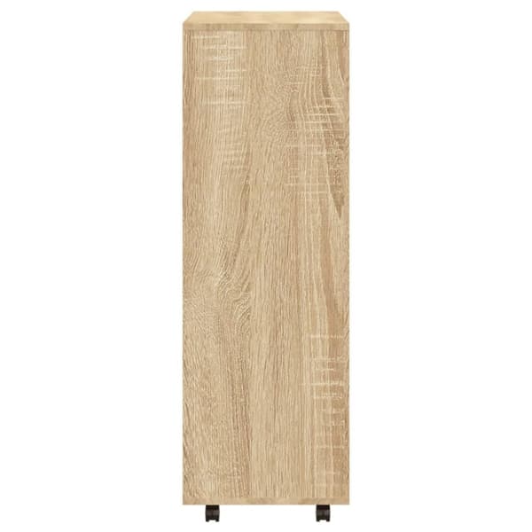 vidaXL garderobe 80x40x110 cm spånplade sonoma-eg -  Klædeskabe & garderobeskabe