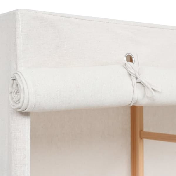 Klædeskabe & garderobeskabe - Living tøjgarderobe i 3 niveauer 110x40x170 cm