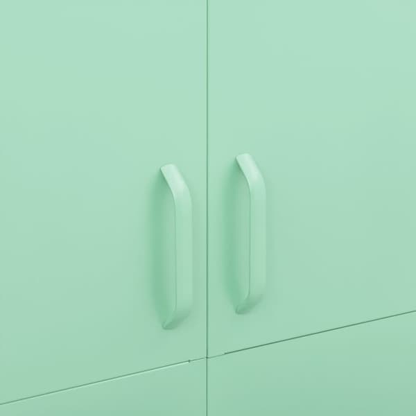 Skåp & garderober - Living Garderob 90x50x180 cm mintgrön stål