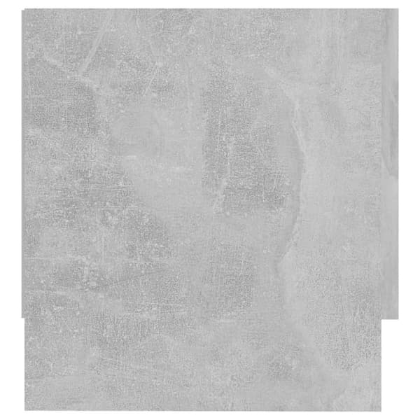 Skåp & garderober - Living Garderob betonggrå 100x32,5x35 cm konstruerat trä