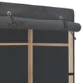 Miniatyrbillede 5 af 8: Klædeskabe & garderobeskabe - Living klædeskab i 3 niveauer 110 x 40 x 170 cm stof grå