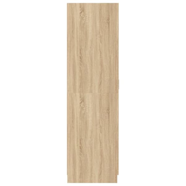 Klædeskab 80 x 52 x 180 cm spånplade sonoma-eg - Klædeskab - Klædeskabe - Home & Living