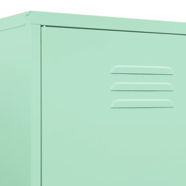 Garderob 90x50x180 cm mintgrön stål - Garderob - Garderober - Home & Living