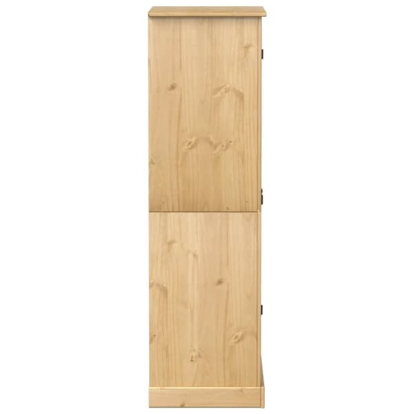 klædeskab Corona 76x50x170 cm massivt fyrretræ