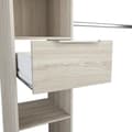 Miniatyrbild 5 av 5: DEMEYERE Dressing kit 2 kolumner + 2 garderober + 2 lådor - Shannon Oak decor - L 115 x D 50 x H 203 cm - DANA