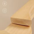 Miniatyrbild 1 av 6: Rootz 10-pack galgar i lönnträ - Naturlig färg - Klädhängare - 5 kg Lastkapacitet - 44,5 cm x 23 cm x 1,2 cm