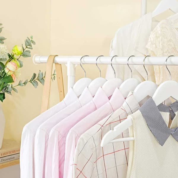 Rootz Morning Stress Relief Tøjstativ - Garderobeholder - Tøjstativ - Jernrør - Ikke-vævet stof - Organiser outfits - Spar tid - Maksimer pladsen - 11