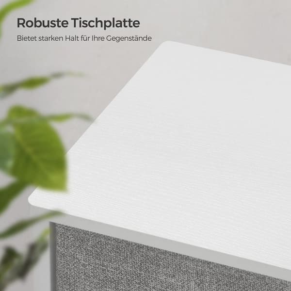 Rootzin säilytyskaappien järjestäjä - Vaatekaappi - Suuri kaappi - MDF-teräsrakenne - Kuitukangas Oxford-kangas - 30cm x 80cm x 81,5cm - Vaaleanharmaa