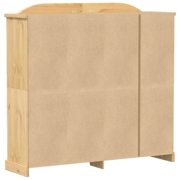 vidaXL Garderobe Corona 194x52x186 cm heltre furu
