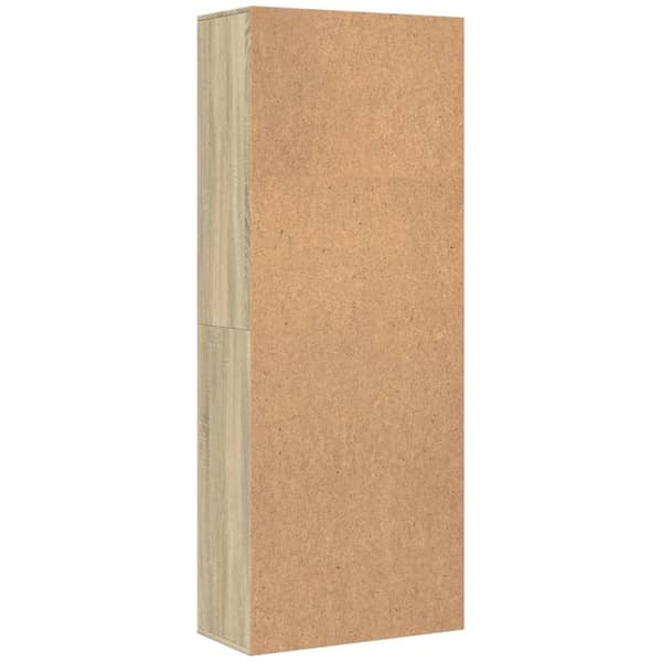vidaXL Highboard sonoma eik 70x35x180 cm konstruert tre
