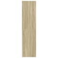 Miniatyrbilde 6 av 11: vidaXL Garderobe sonoma eik 80x50x200 cm konstruert tre