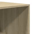Miniatyrbilde 8 av 11: vidaXL Garderobe sonoma eik 80x50x200 cm konstruert tre