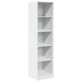 Miniatyrbilde 3 av 10: vidaXL Garderobe hvit 50x50x200 cm konstruert tre