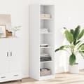 Miniatyrbilde 2 av 10: vidaXL Garderobe hvit 50x50x200 cm konstruert tre