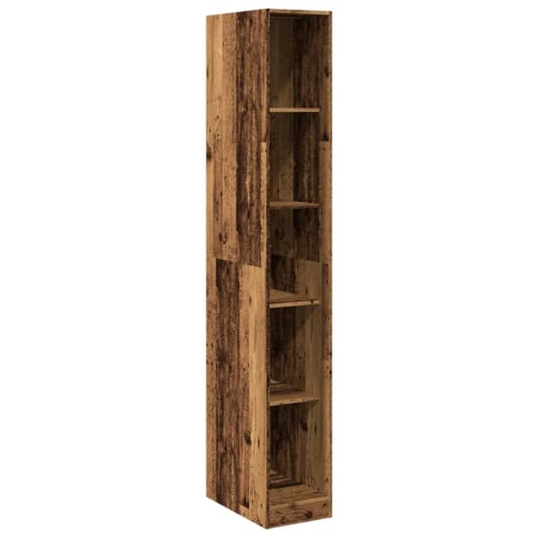 vidaXL Garderobe gammelt tre 30x50x200 cm konstruert tre