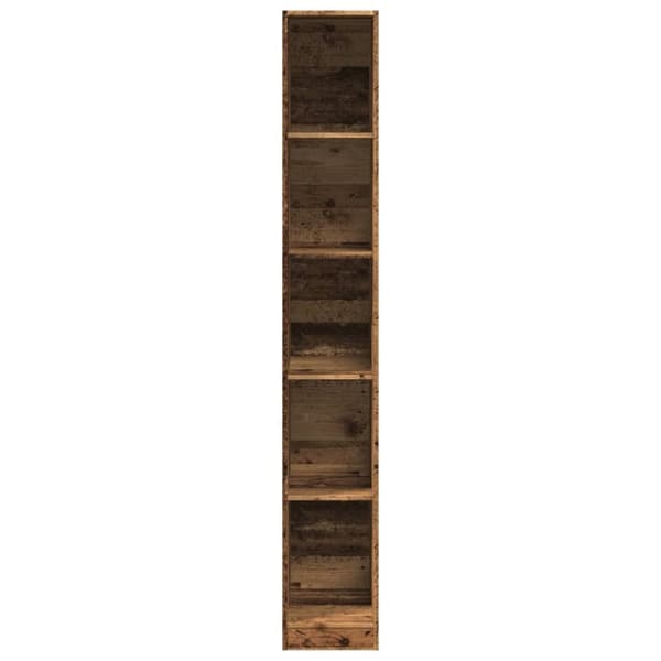 vidaXL Garderobe gammelt tre 30x50x200 cm konstruert tre