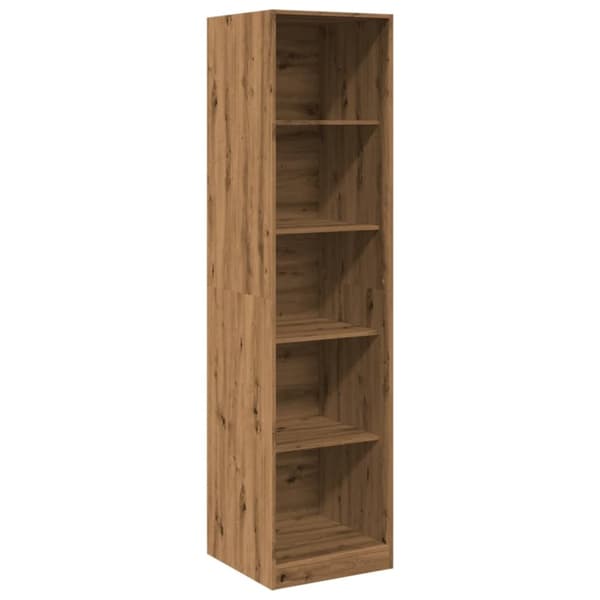 vidaXL klædeskab 50x50x200 cm konstrueret træ egetræslook