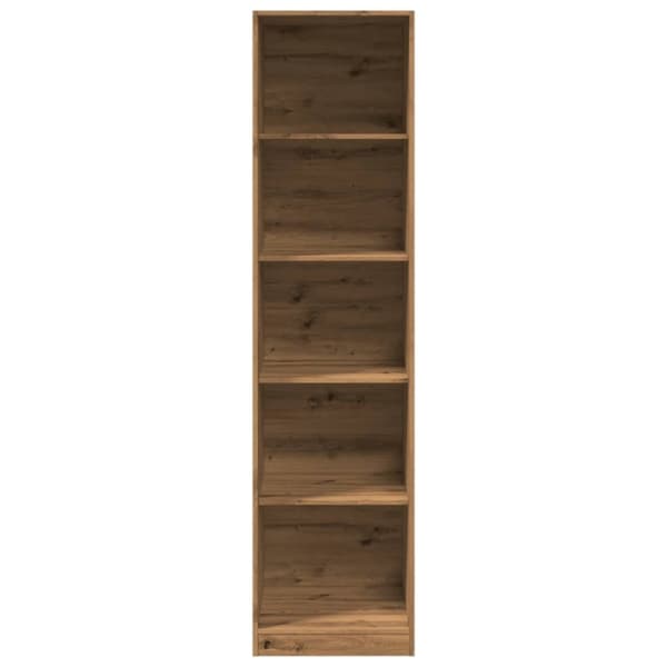 vidaXL klædeskab 50x50x200 cm konstrueret træ egetræslook