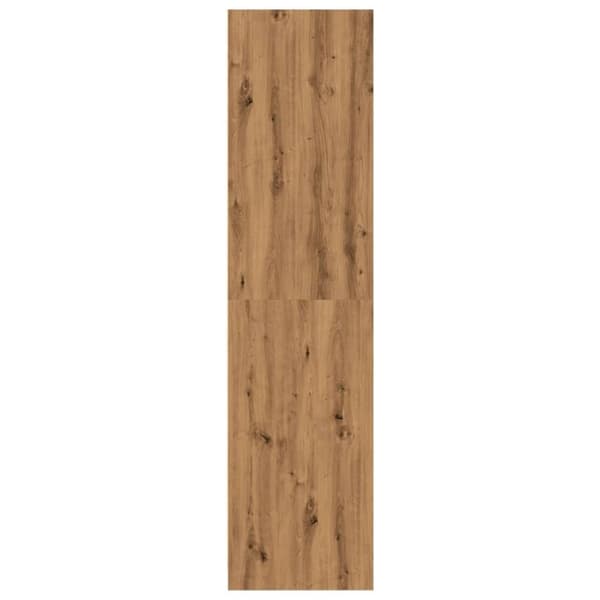 vidaXL klædeskab 50x50x200 cm konstrueret træ egetræslook