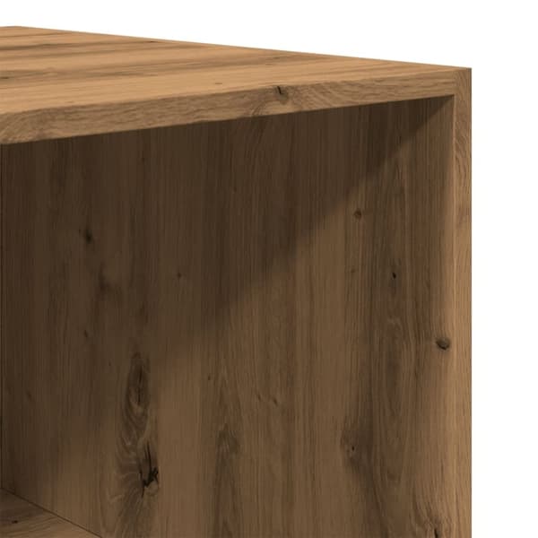 vidaXL klædeskab 50x50x200 cm konstrueret træ egetræslook