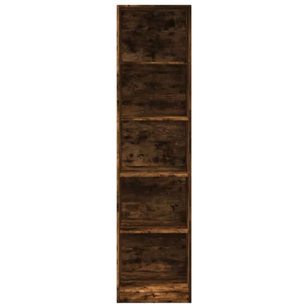 vidaXL Garderobe røkt eik 50x50x200 cm konstruert tre