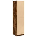 Miniatyrbilde 7 av 11: vidaXL Garderobe røkt eik 50x50x200 cm konstruert tre