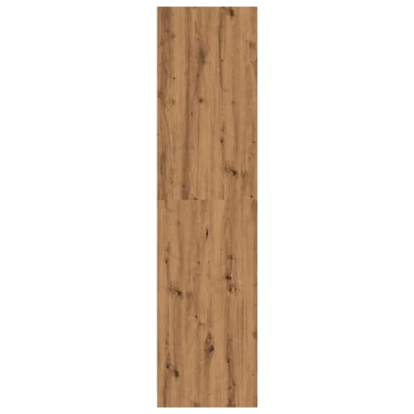 vidaXL klædeskab 80x50x200 cm konstrueret træ egetræslook