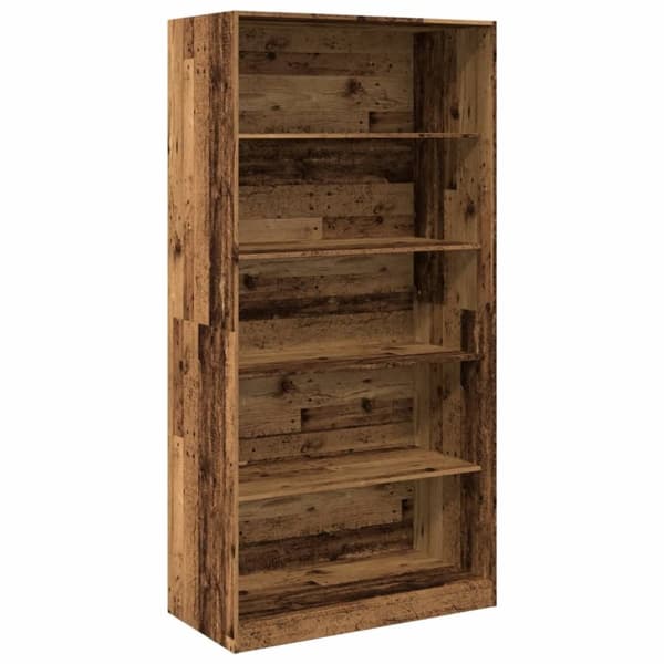 vidaXL Garderobe gammelt tre 100x50x200 cm konstruert tre