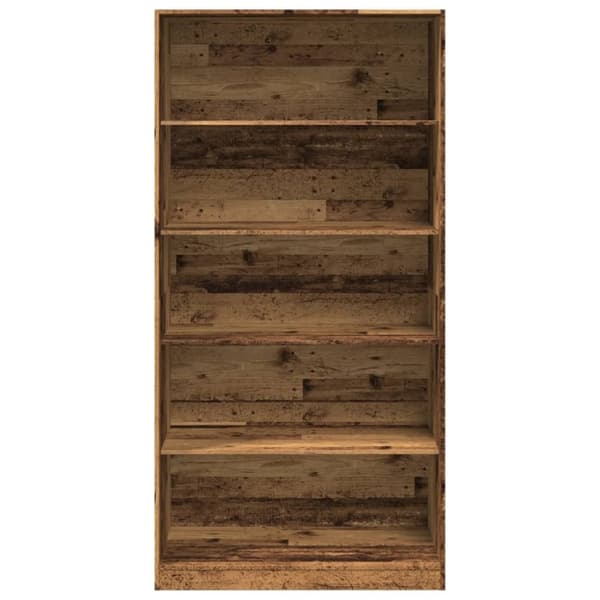 vidaXL Garderobe gammelt tre 100x50x200 cm konstruert tre