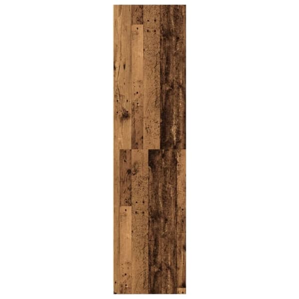 vidaXL Garderobe gammelt tre 100x50x200 cm konstruert tre