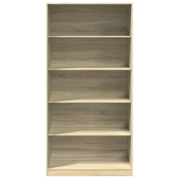 vidaXL klædeskab 100x50x200 cm konstrueret træ sonoma-eg