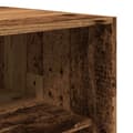 Miniatyrbillede 8 af 11: vidaXL klædeskab 100x50x200 cm konstrueret træ gammelt trælook