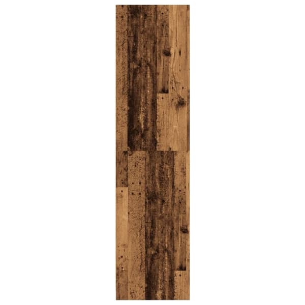 vidaXL Vaatekaappi vanha puu 100x50x200 cm tekninen puu