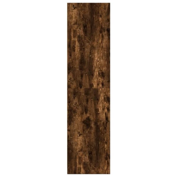 vidaXL Garderob rökfärgad ek 50x50x200 cm konstruerat trä