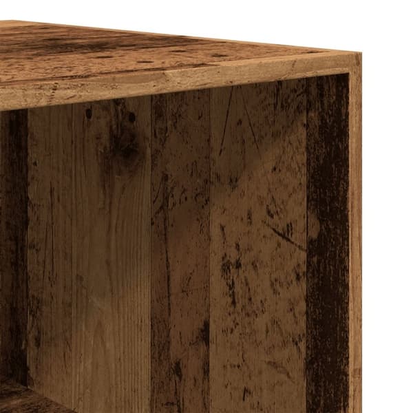 vidaXL Garderobe gammelt tre 100x50x200 cm konstruert tre