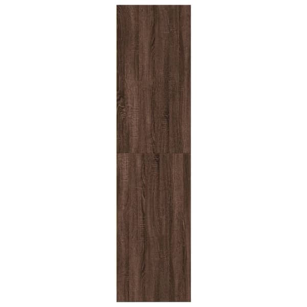 vidaXL Vaatekaappi ruskea tammi 80x50x200 cm tekninen puu