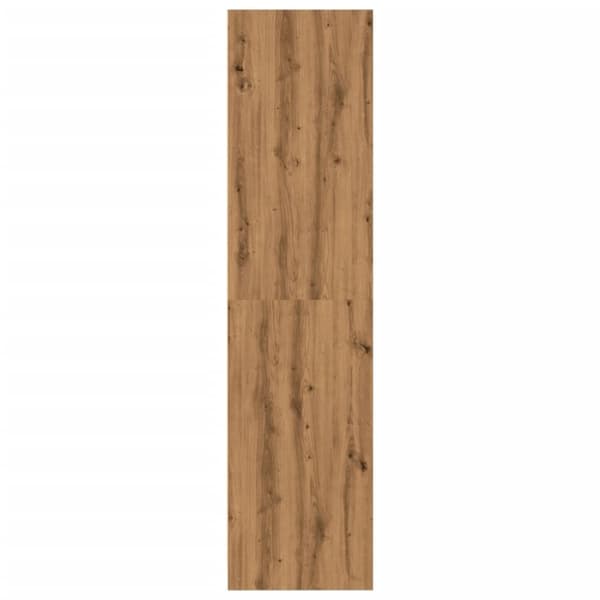 vidaXL Garderob ek 80x50x200 cm konstruerat trä