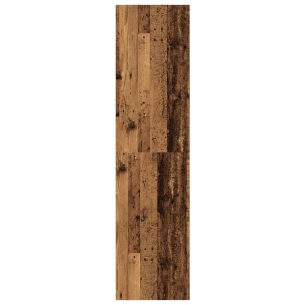 vidaXL Garderobe gammelt tre 80x50x200 cm konstruert tre