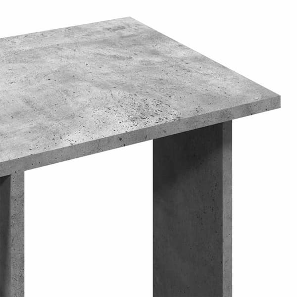 vidaXL Vaatekaappi pyörillä betoninharmaa 102x38x110 cm tekninen puu