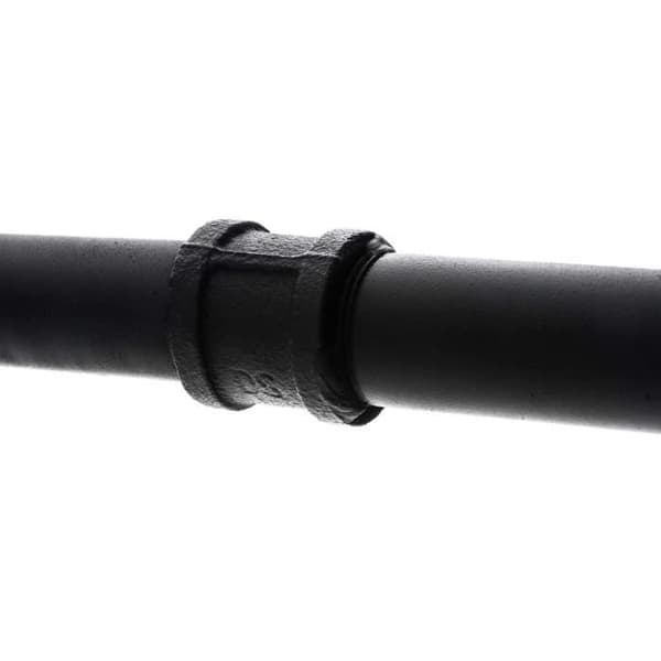 Jary Robust klädställning på hjul I Garderob med industriell design Enkel montering Max belastning 20 kg Storlekar: 120 cm svart