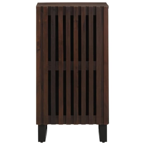 vidaXL Senkki ruskea 40x34x75 cm täysi mangopuu