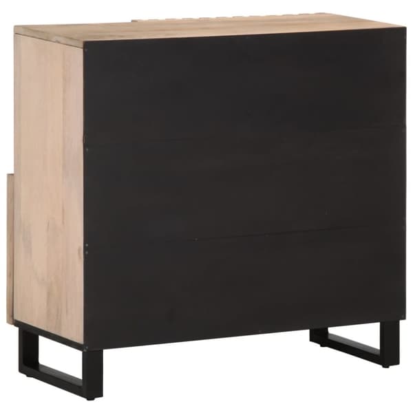 vidaXL Senkki 80x34x75 cm täysi mangopuu