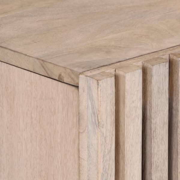 vidaXL Senkki 80x34x75 cm täysi mangopuu