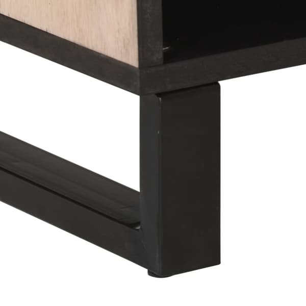 vidaXL Senkki 80x34x75 cm täysi mangopuu