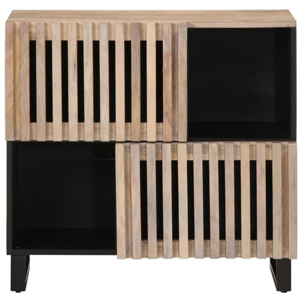 vidaXL Senkki 80x34x75 cm täysi mangopuu