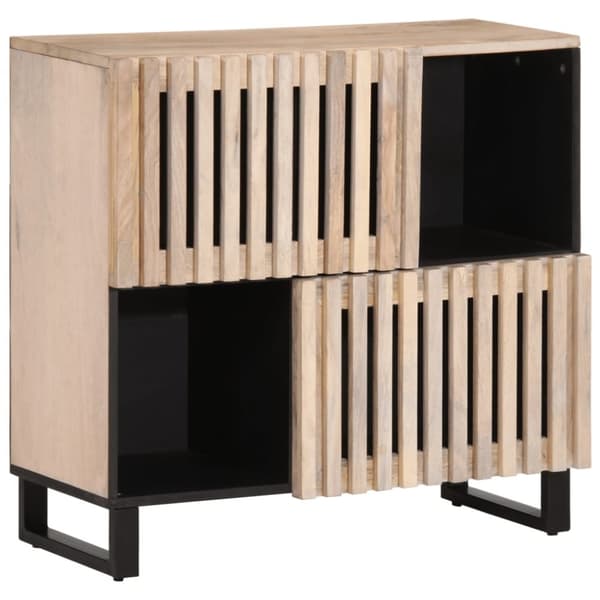 vidaXL Senkki 80x34x75 cm täysi mangopuu