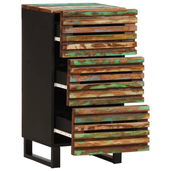 vidaXL Skjenk 40x34x75 cm heltre akasie